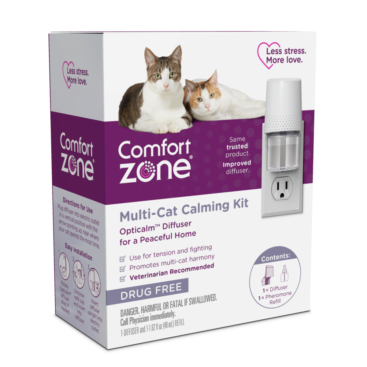 Comfort Zone Feliway Spray for Cats (75 ml)