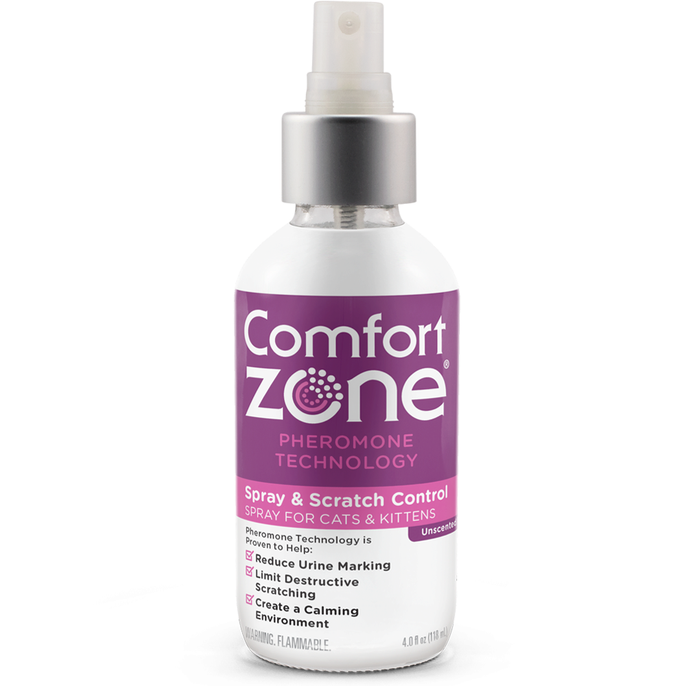 Comfort zone spray and scratch control best sale