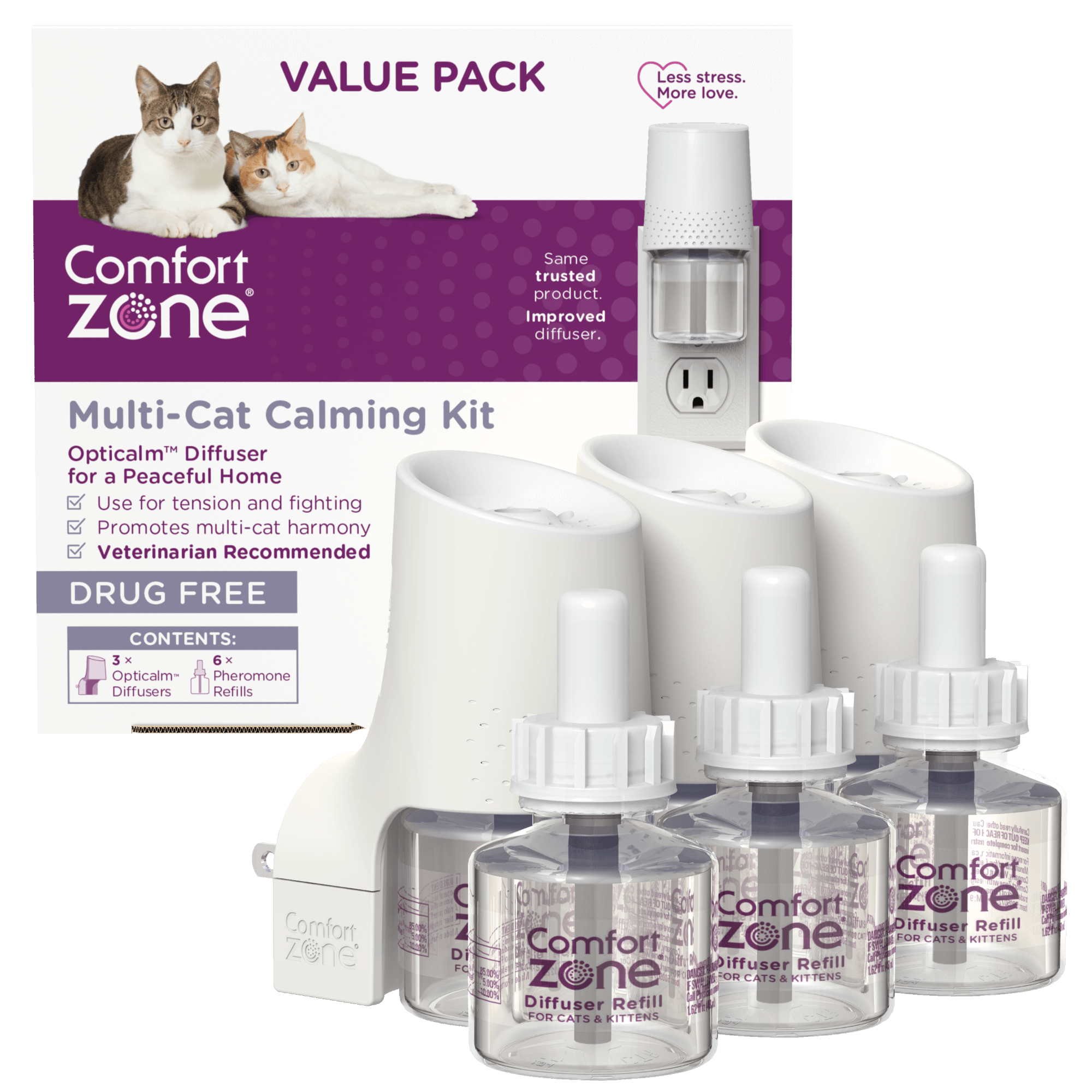 Multi cat pheromone clearance